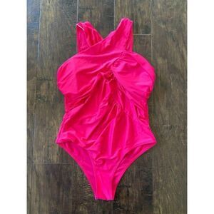 Hot Pink Size Medium Bathing Suit